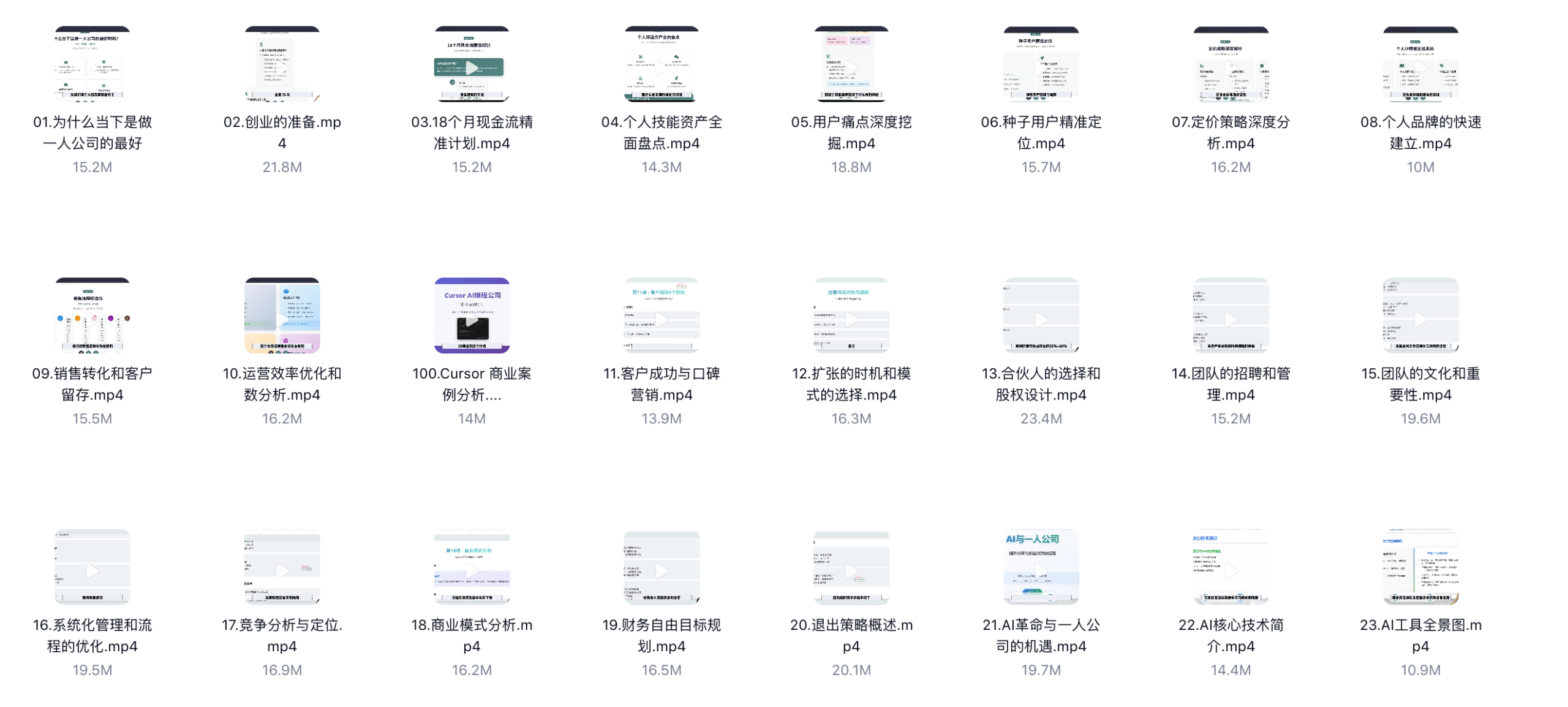 图片[1]-一人公司实战全课