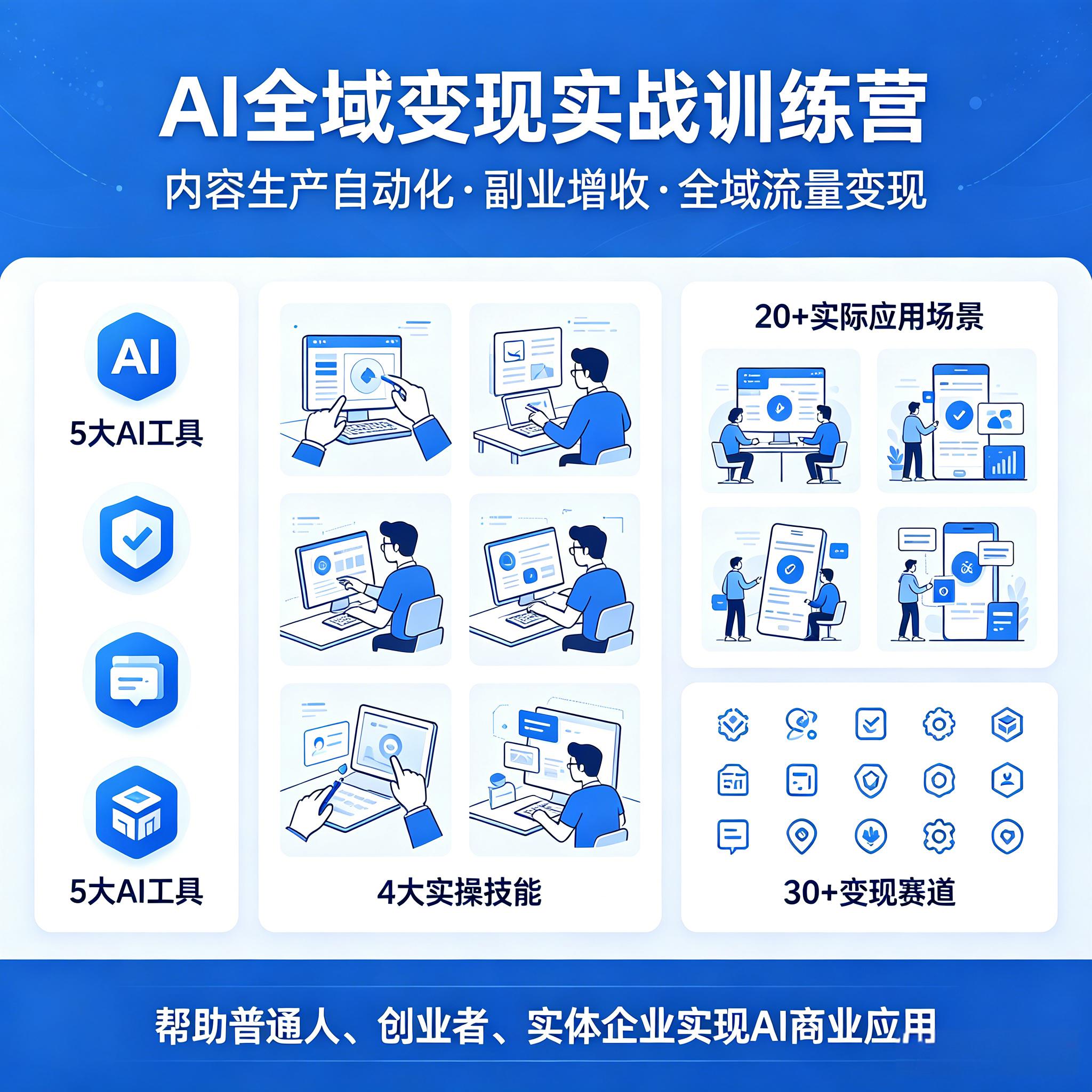 AI全域变现实战训练营-DeepHubX
