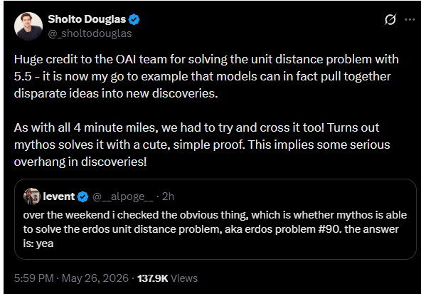 Anthropic 推出 Claude Mythos，凭借简明证明攻克 Erdős 数学猜想-DeepHubX