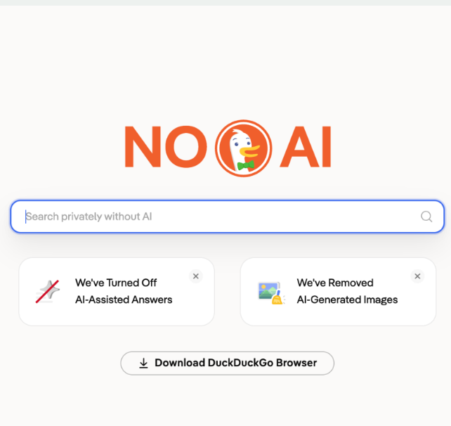 反向推高对手!谷歌强推 AI 搜索引爆舆论反弹，DuckDuckGo 下载量暴增30%-DeepHubX
